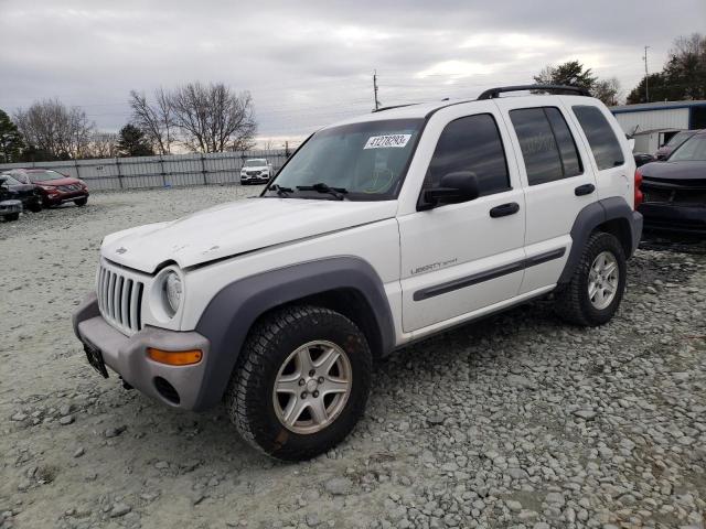 JEEP LIBERTY SP 2003 with VIN 1J4GL48K03W712684 - Photo from auction