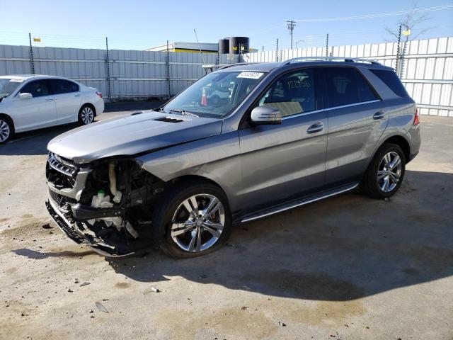 Photo 1 from auction – 2014 MERCEDES-BENZ ML 350 BLU with VIN 4JGDA2EB9EA313372