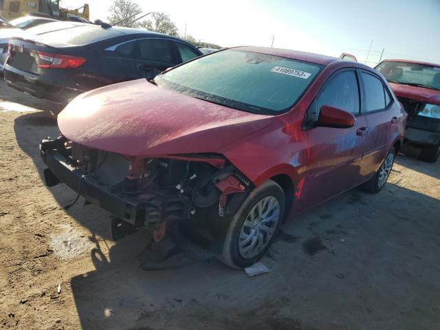TOYOTA COROLLA L 2017 with VIN 2T1BURHEXHC853136 - Photo from auction