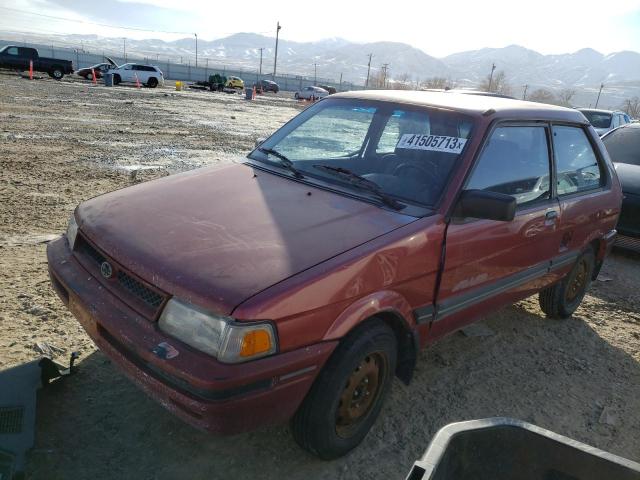 SUBARU JUSTY GL 1991 with VIN JF2KA83A6MD707192 - Photo from auction