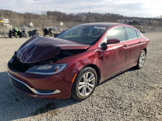 CHRYSLER 200 LIMITE 2015 with VIN 1C3CCCAB3FN675105 - Photo from auction
