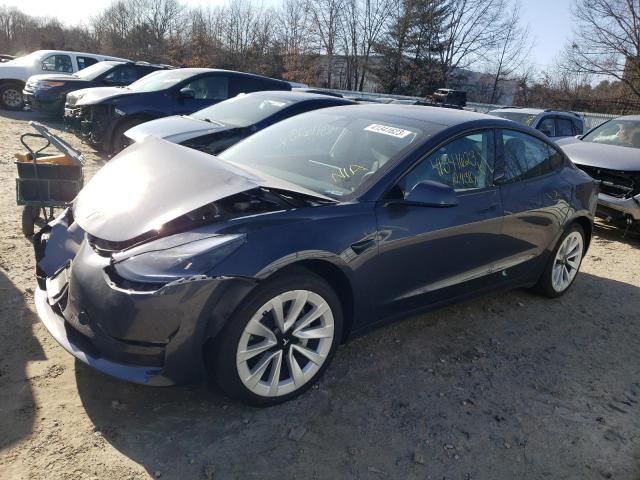 TESLA MODEL 3 2021 with VIN 5YJ3E1EB0MF079773 - Photo from auction