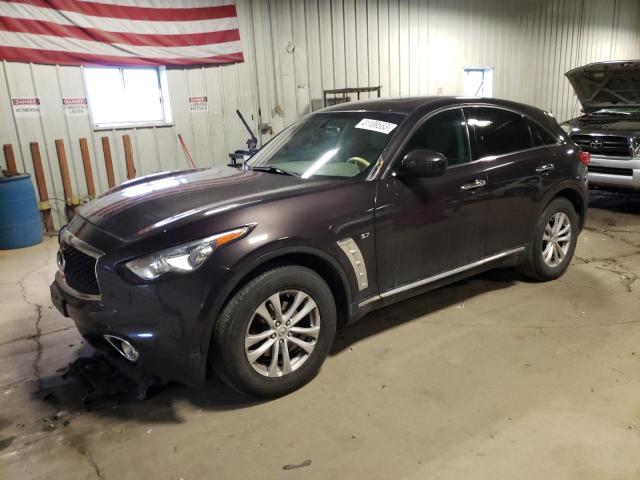 INFINITI QX70 2017 with VIN JN8CS1MW9HM414463 - Photo from auction