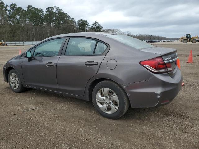 Photo 2 from auction – 2013 HONDA CIVIC LX with VIN 19XFB2F51DE017468
