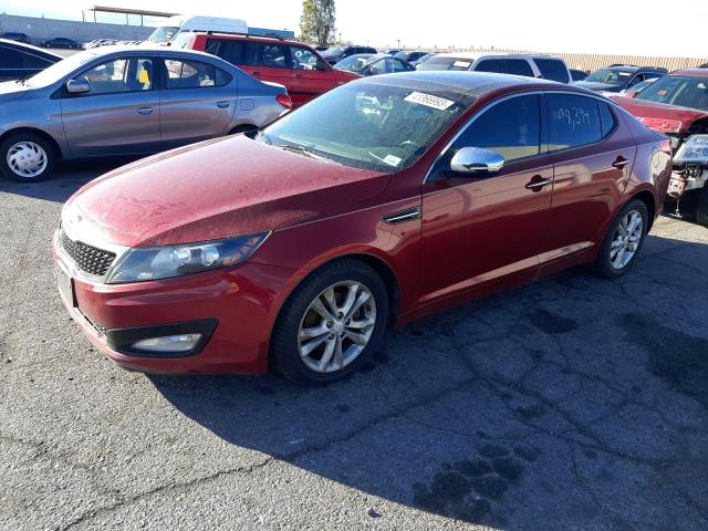 KIA OPTIMA EX 2013 with VIN 5XXGN4A73DG153284 - Photo from auction