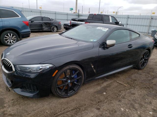BMW M850XI 2022 with VIN WBABC4C00NCH42133 - Photo from auction
