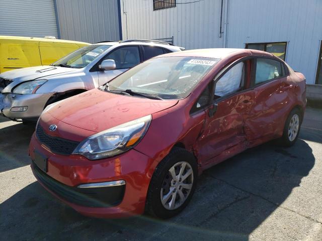 KIA RIO LX 2017 with VIN KNADM4A35H6015430 - Photo from auction