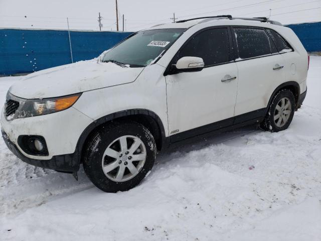 KIA SORENTO LX 2013 with VIN 5XYKTDA20DG342152 - Photo from auction