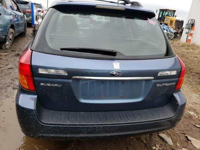 Photo 6 from auction – 2006 SUBARU LEGACY OUT with VIN 4S4BP62C867362927