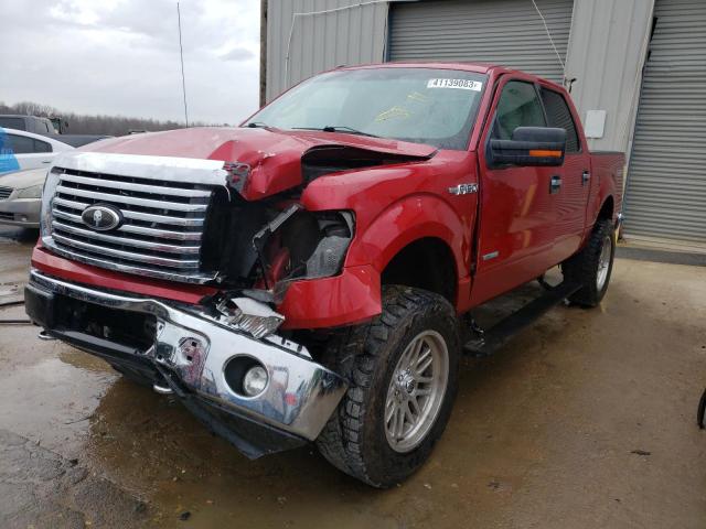 FORD F150 SUPER 2011 with VIN 1FTFW1ET5BKE13394 - Photo from auction