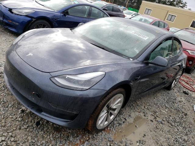 TESLA MODEL 3 2022 with VIN 5YJ3E1EA1NF286438 - Photo from auction