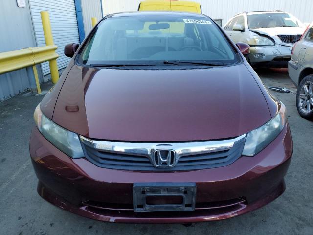 Photo 5 from auction – 2012 HONDA CIVIC LX with VIN 19XFB2F54CE334062