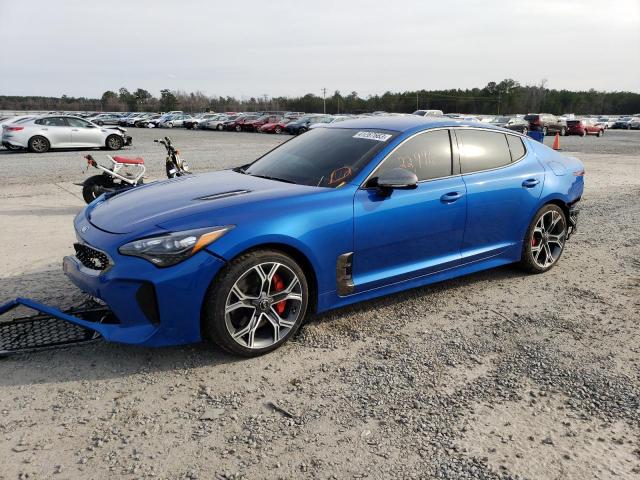 KIA STINGER GT 2018 with VIN KNAE35LC7J6013016 - Photo from auction