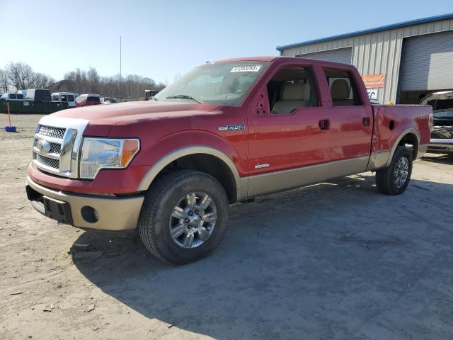 FORD F150 SUPER 2012 with VIN 1FTFW1ET8CFA33296 - Photo from auction