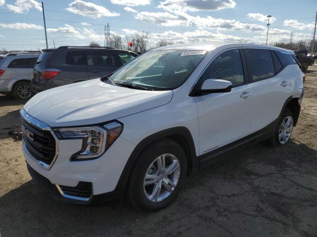 GMC TERRAIN SL 2022 with VIN 3GKALMEV8NL289117 - Photo from auction