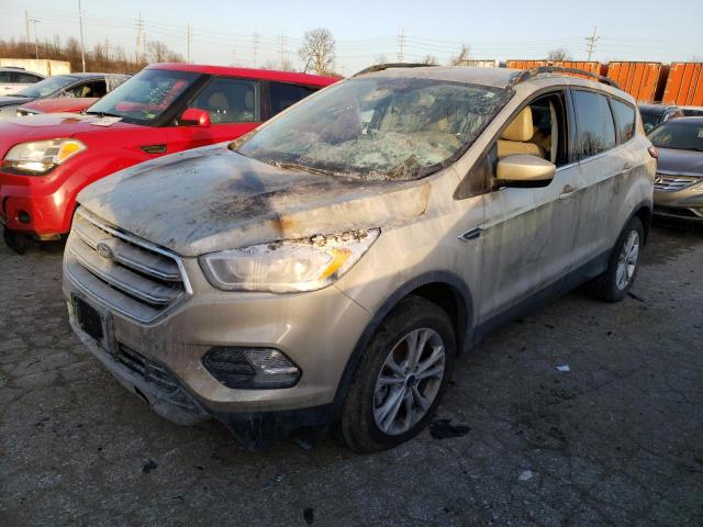 FORD ESCAPE SEL 2018 with VIN 1FMCU9HD0JUD59383 - Photo from auction