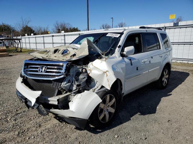 HONDA PILOT TOUR 2014 with VIN 5FNYF3H97EB005713 - Photo from auction