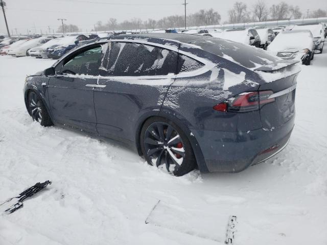 Photo 2 from auction – 2020 TESLA MODEL X with VIN 5YJXCBE43LF303311