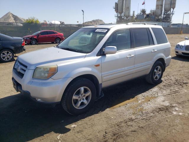 HONDA PILOT EX 2006 with VIN 5FNYF286X6B028243 - Photo from auction
