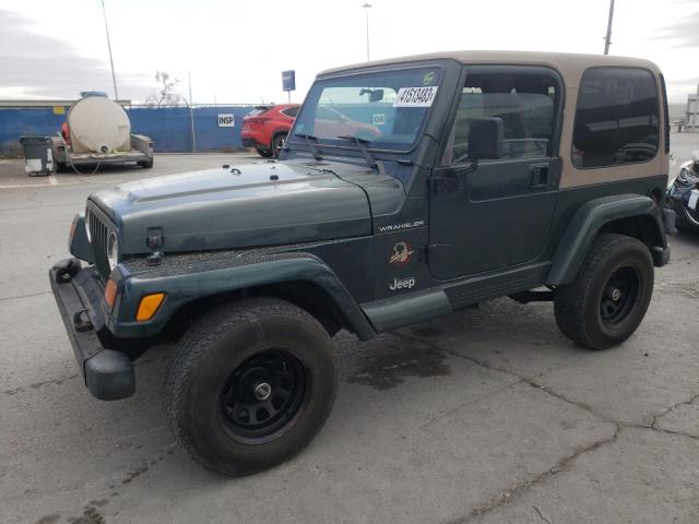 JEEP WRANGLER / 2002 with VIN 1J4FA59S22P741120 - Photo from auction
