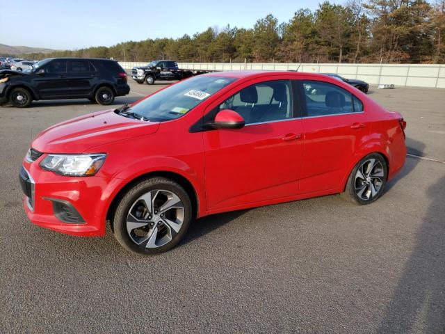 CHEVROLET SONIC PREM 2019 with VIN 1G1JF5SB2K4122684 - Photo from auction