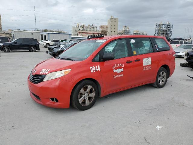 TOYOTA SIENNA 2014 with VIN 5TDZK3DC8ES494555 - Photo from auction