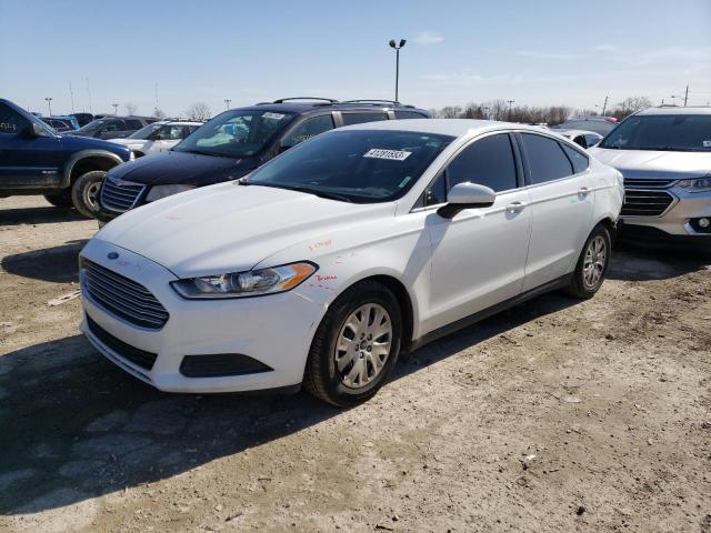 FORD FUSION S 2014 with VIN 3FA6P0G73ER108487 - Photo from auction