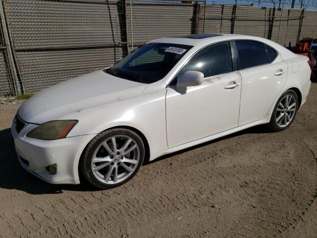 LEXUS IS 250 2006 with VIN JTHBK262765019260 - Photo from auction