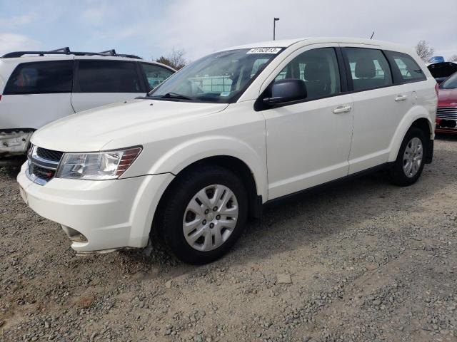 DODGE JOURNEY SE 2014 with VIN 3C4PDCAB4ET165595 - Photo from auction