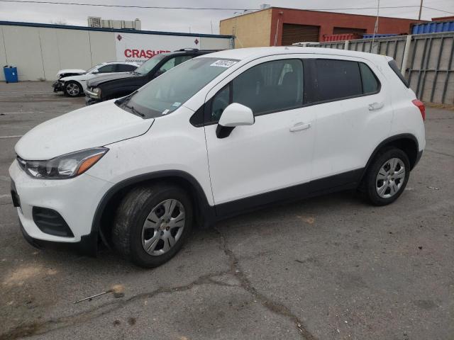 CHEVROLET TRAX LS 2017 with VIN 3GNCJKSBXHL200636 - Photo from auction