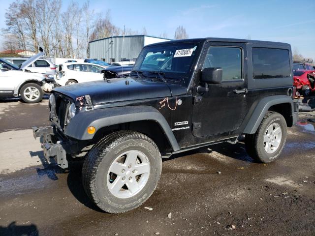 JEEP WRANGLER S 2016 with VIN 1C4AJWAG7GL143715 - Photo from auction