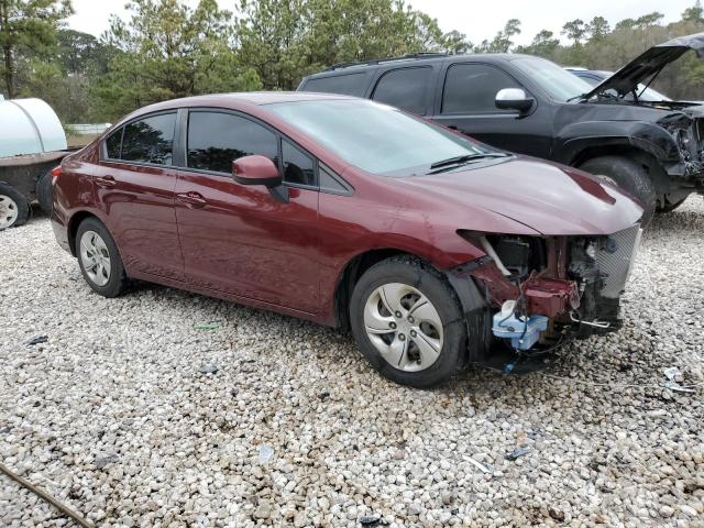 Photo 4 from auction – 2013 HONDA CIVIC LX with VIN 2HGFB2F51DH552001