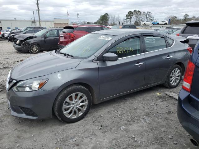 NISSAN SENTRA S 2019 with VIN 3N1AB7AP1KL605446 - Photo from auction