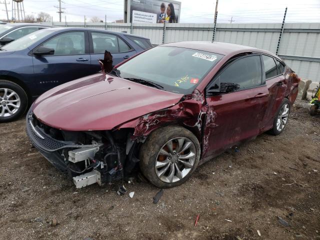 CHRYSLER 200 S 2015 with VIN 1C3CCCBB1FN721948 - Photo from auction