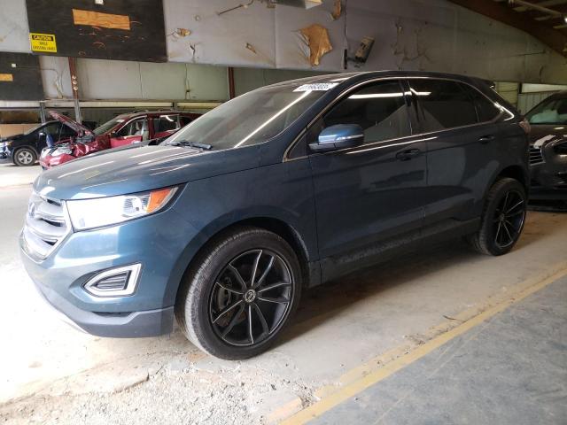 FORD EDGE SEL 2016 with VIN 2FMPK3J96GBC23316 - Photo from auction