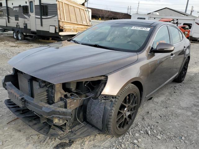 KIA CADENZA PR 2014 with VIN KNALN4D74E5129945 - Photo from auction