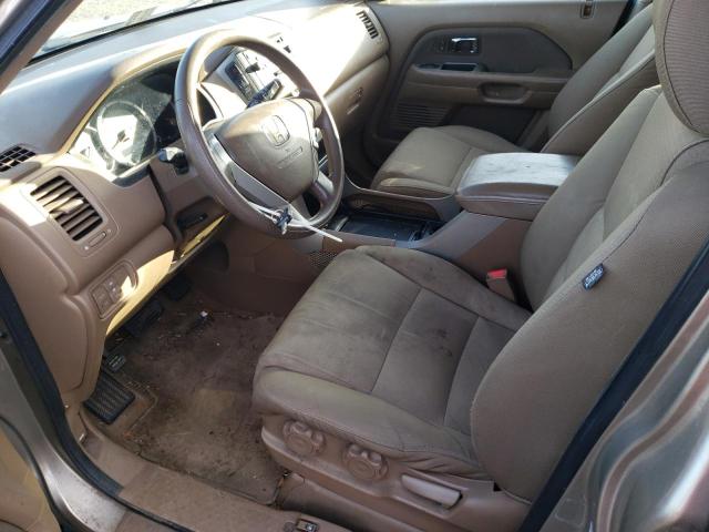 Photo 7 from auction – 2007 HONDA PILOT LX with VIN 2HKYF18197H508016