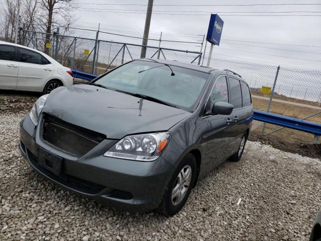 HONDA ODYSSEY EX 2007 with VIN 5FNRL38747B462283 - Photo from auction