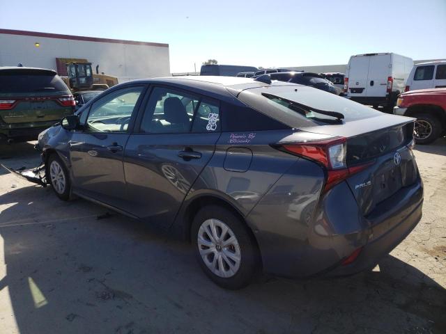 Photo 2 from auction – 2019 TOYOTA PRIUS with VIN JTDKARFU2K3101000