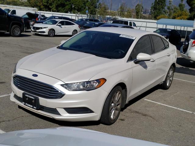 FORD FUSION SE 2017 with VIN 3FA6P0HD5HR187606 - Photo from auction