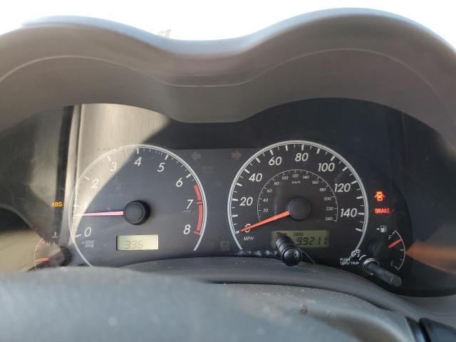 Photo 9 from auction – 2009 TOYOTA COROLLA BA with VIN JTDBL40E49J052838