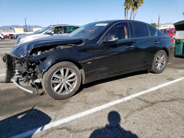 INFINITI Q50 BASE 2017 with VIN JN1CV7AP4HM641551 - Photo from auction
