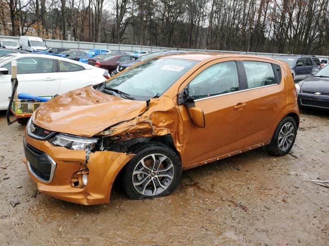 CHEVROLET SONIC LT 2017 with VIN 1G1JD6SH3H4123710 - Photo from auction