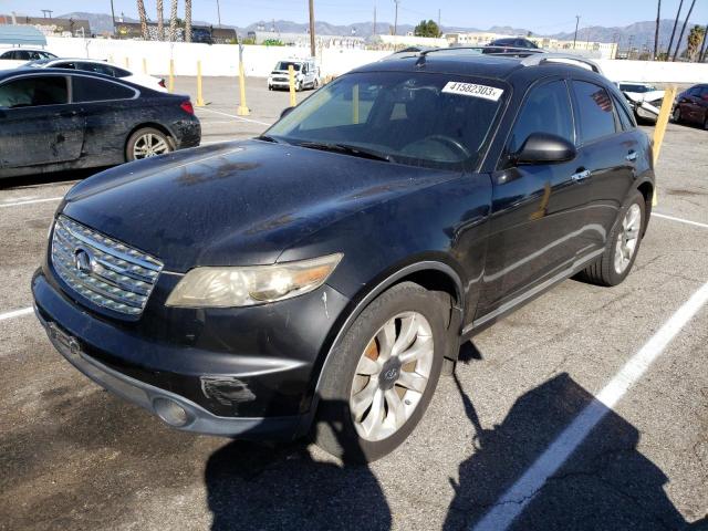 INFINITI FX35 2006 with VIN JNRAS08U06X103991 - Photo from auction