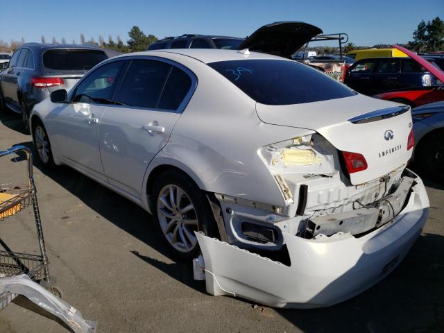 Photo 2 from auction – 2009 INFINITI G37 BASE with VIN JNKCV61E09M014335