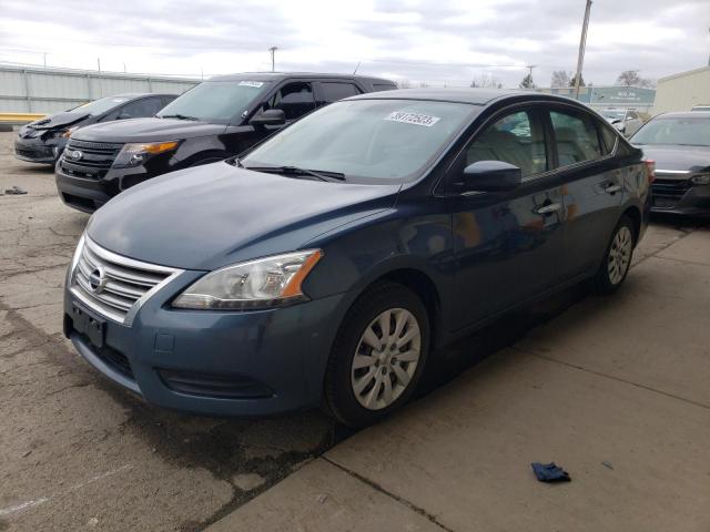 NISSAN SENTRA S 2013 with VIN 3N1AB7AP5DL731165 - Photo from auction