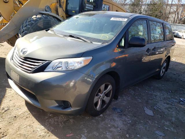 TOYOTA SIENNA 2013 with VIN 5TDZK3DC8DS302081 - Photo from auction