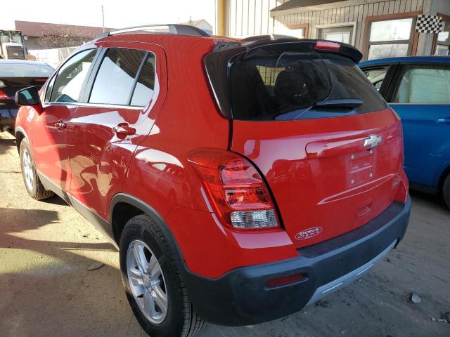 Photo 2 from auction – 2016 CHEVROLET TRAX 1LT with VIN KL7CJLSB2GB755639