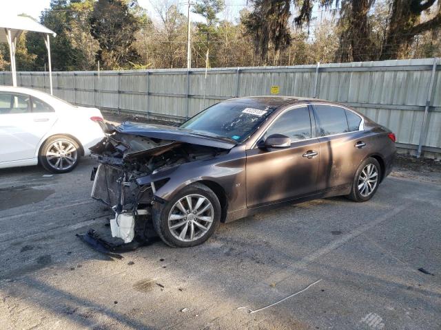 INFINITI Q50 BASE 2015 with VIN JN1BV7AP3FM331528 - Photo from auction
