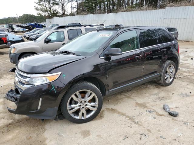 FORD EDGE LIMIT 2013 with VIN 2FMDK3KCXDBC76626 - Photo from auction
